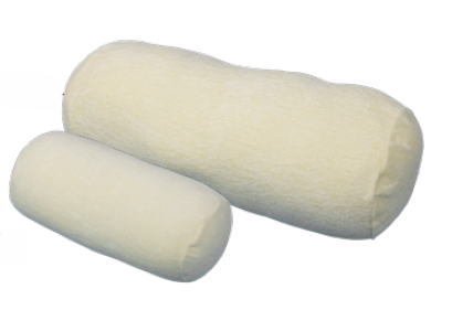 SSW Roll Pillow w/ Wipeable Incontinence Inner & Terry Cotton Outer