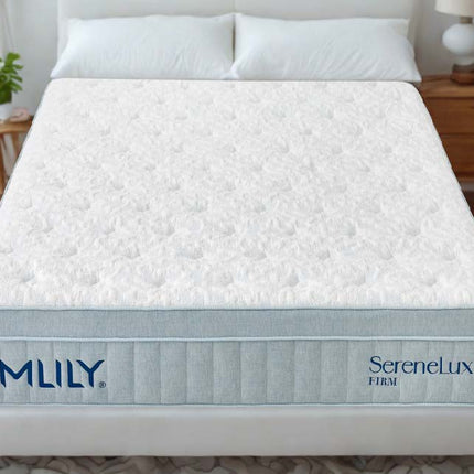 SereneLux Hybrid 28cm Mattress - Medium