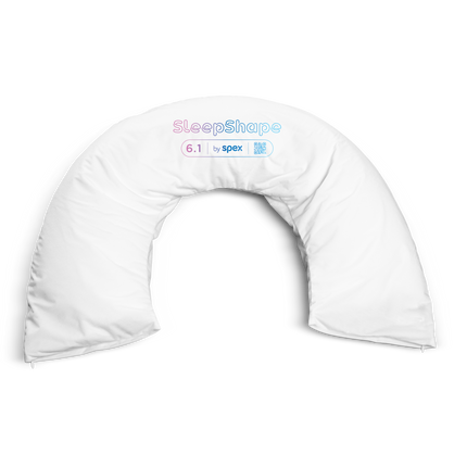 SleepShape Half Moon Microbead Cushion