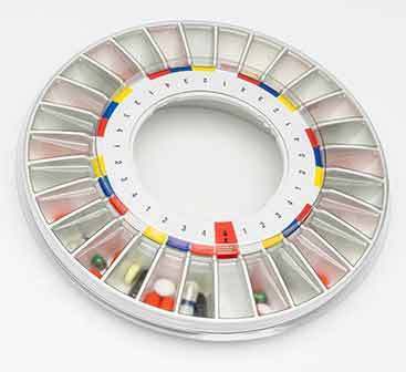 Automatic Pill Dispenser MK3 Pharmacy Bundle with Spare tray + Stickers