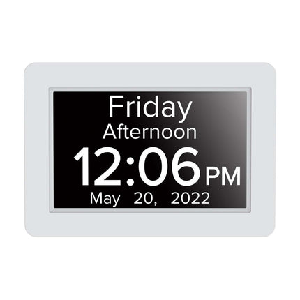 8 inch TALKING Digital Dementia Orientation Day Clock