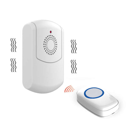Tabtimer Vib-Ra-Bell - wireless doorbell & vibrating shaker receiver bundle