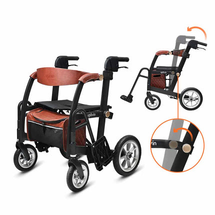 Gavo 2-in-1 Walker Wheelchair
