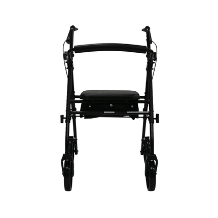 Aspire Flex Adjustable Seat Walker 8" Wheel Matte Black