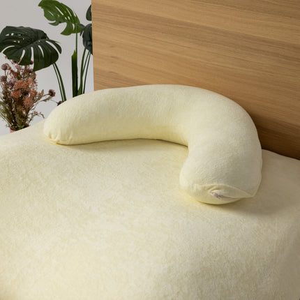 SSW Horseshoe Pillow w/ Wipeable Incontinence Inner & Terry Cotton Outer