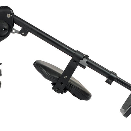 Breezy BasiX 2 Wheelchair - 12in Wheels & Folding Backrest