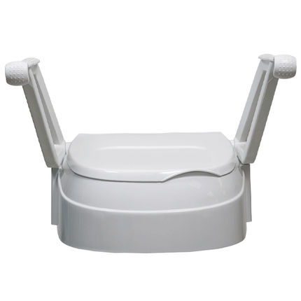 Aspire Toilet Seat Raiser with Swing Back Arms