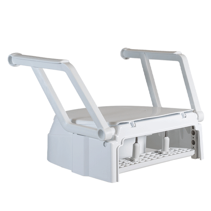 Aspire Toilet Seat Raiser with Swing Back Arms