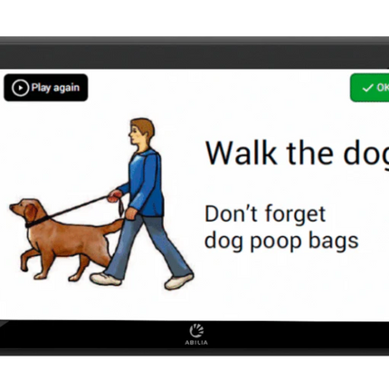 CARY Base - Connected Task Reminder Dementia Clock