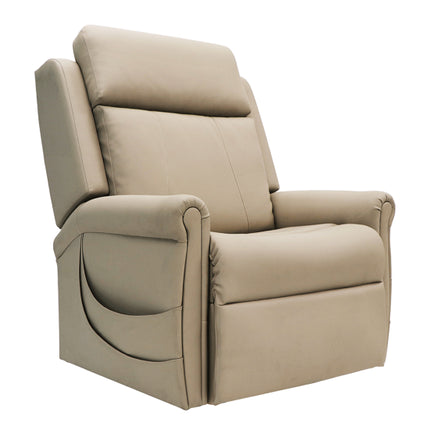 Chair Powerlift Recline - Aspire Montana HD Bariatric - Barley Vinyl - Dual Motor - 254kg