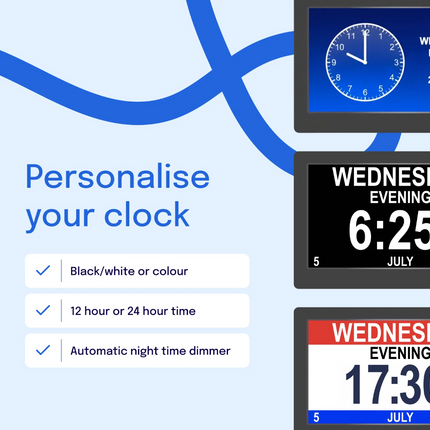 Simply BIG Reminder Clock