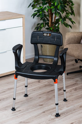 Commode Back King Commode with Back & Armrests – Back to sleep