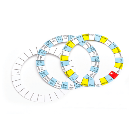 Automatic Pill Dispenser ADVANCE Pharmacy Bundle with Spare tray + Stickers