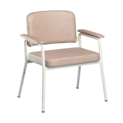 Maxi Utility Chair 650mm Wide - Vanilla/Champagne