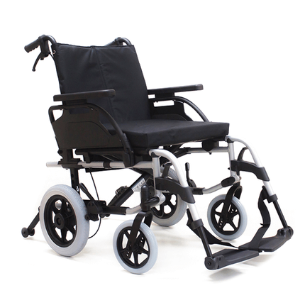 Breezy BasiX 2 Wheelchair - 24in Pneumatic Wheels