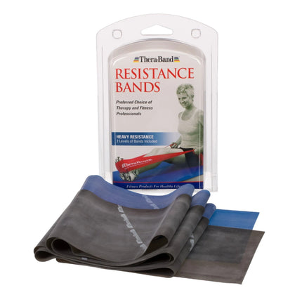 THERABAND Resistance Exercise Bands, Advanced Home Pack