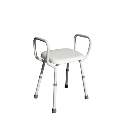 BetterLiving Aluminium Shower Stool with Padded Seat