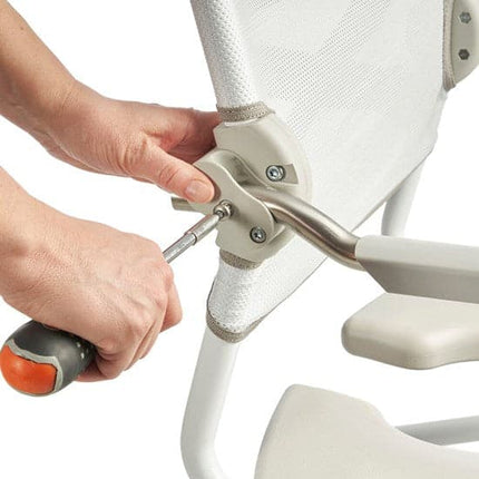 Etac Swift Mobil-2 Shower Commode w/ Pan Holder