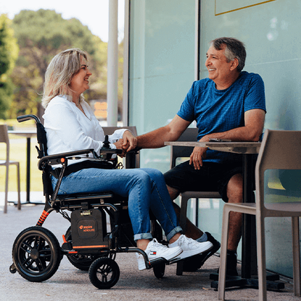 AeroLite Carbon Fibre Power Wheelchair