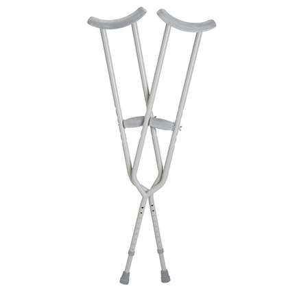 Wing Nut Underarm Crutches Adult Tall/Large