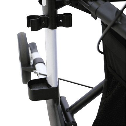 Aspire Vogue Carbon Seat Walker - Heavy Duty Black